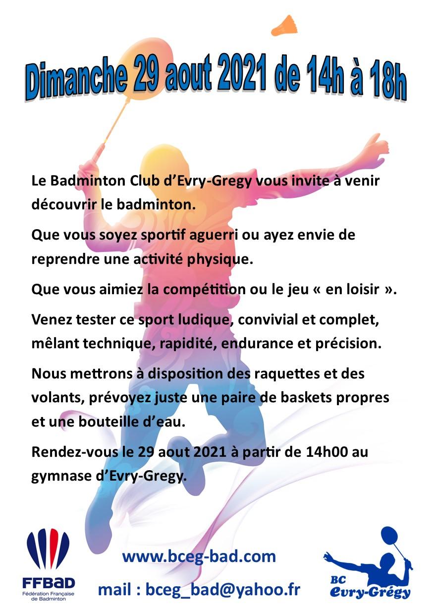 Flyer badminton a5